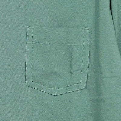MATSUFUJI [ Long Sleeve Pocket T-shirt ] GREEN
