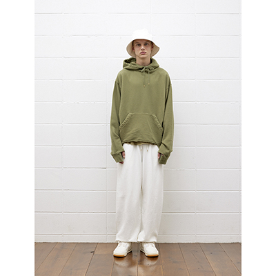 UNUSED [ US2406 (Sweat hoodie) ] OLIVE