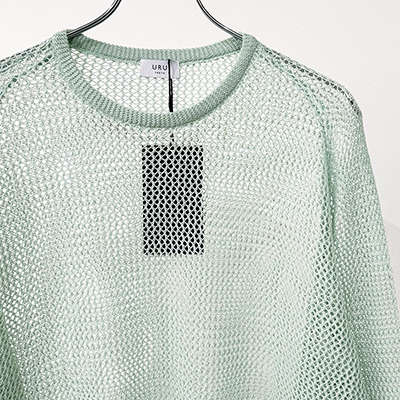 URU [ CREW NECK KNIT ] MINT