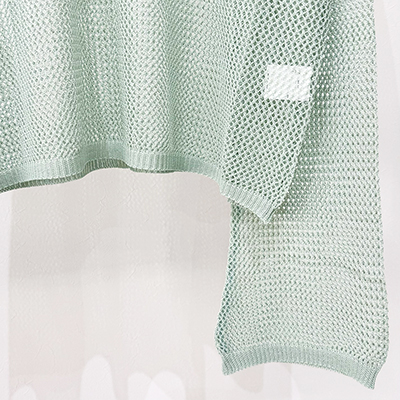 URU [ CREW NECK KNIT ] MINT