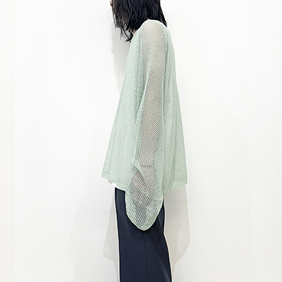 URU [ CREW NECK KNIT ] MINT