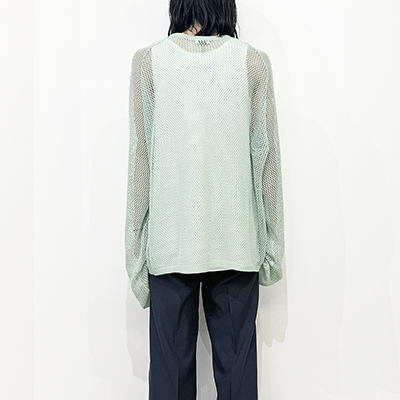 URU [ CREW NECK KNIT ] MINT