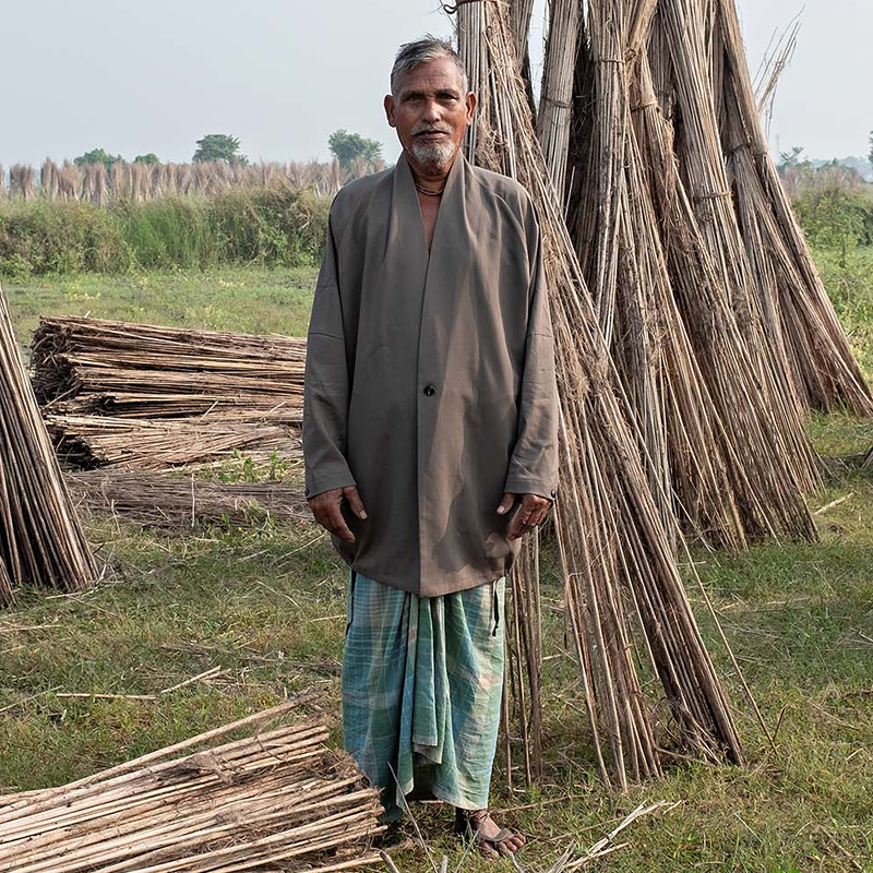 YANTOR [ Torowool Fall Jacket ] OLIVEGRAY | ロイド・エフダブリュー