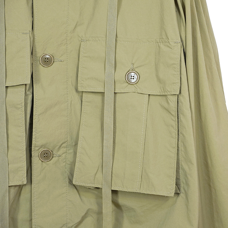 UNUSED [ US2167 (Nylon pocket jacket) ] BEIGE | ロイド・エフ