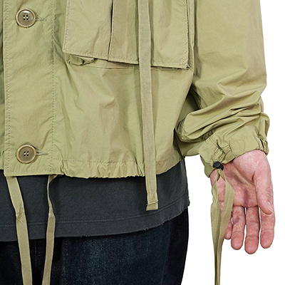 UNUSED [ US2167 (Nylon pocket jacket) ] BEIGE