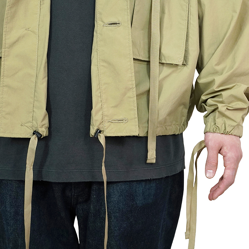 UNUSED [ US2167 (Nylon pocket jacket) ] BEIGE | ロイド・エフ