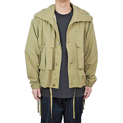 UNUSED [ US2167 (Nylon pocket jacket) ] BEIGE | ロイド・エフ