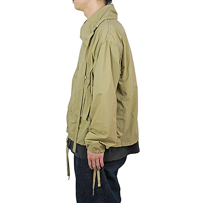 UNUSED [ US2167 (Nylon pocket jacket) ] BEIGE