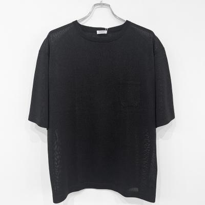crepuscule [ Washi Knit T-Shirt ] BLACK