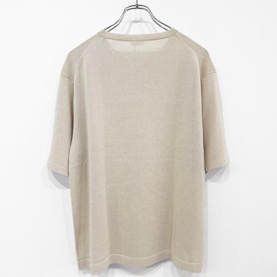 crepuscule [ Washi Knit T-Shirt ] OATMEAL