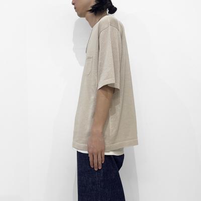 crepuscule [ Washi Knit T-Shirt ] OATMEAL