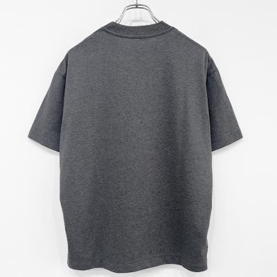 MATSUFUJI [ Embroidery Short Sleeve T-shirt ] CHARCOAL