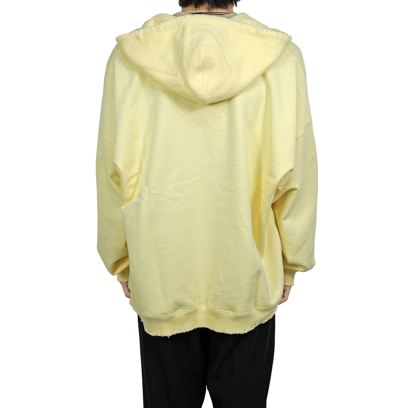 dairiku skipper cut off hoodie 21ss