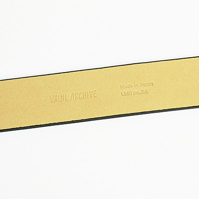 VAINL ARCHIVE [ GI-BELT ] BLACK