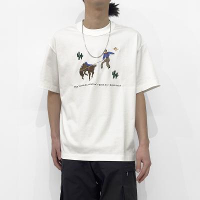 MATSUFUJI [ Embroidery Short Sleeve T-shirt ] OFF