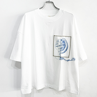 SHINYAKOZUKA [ WONDERFUL WORLD ] WHITE*METALLIC BLUE