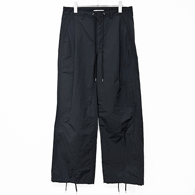 UNUSED [ UW1120 (Nylon wide pants) ] BLACK