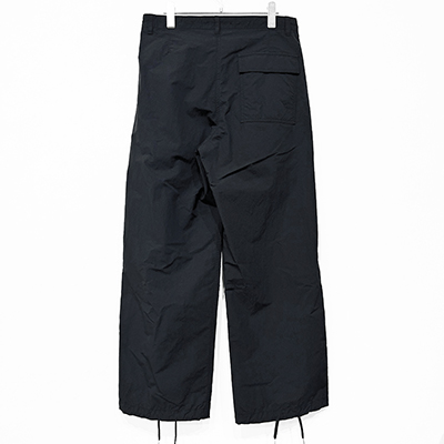 UNUSED [ UW1120 (Nylon wide pants) ] BLACK