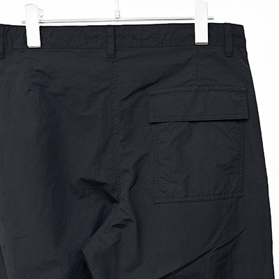 UNUSED [ UW1120 (Nylon wide pants) ] BLACK