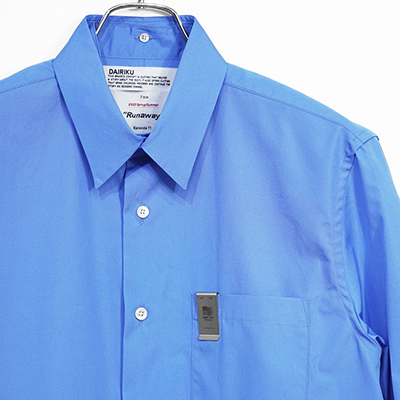 DAIRIKU [ "The cincinnati kid" H-S Dress Shirt ] Sky Blue