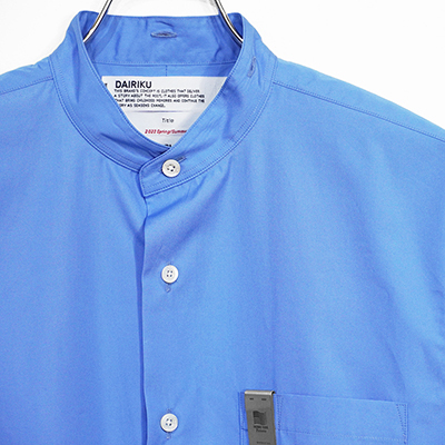 DAIRIKU [ "The cincinnati kid" H-S Dress Shirt ] Sky Blue