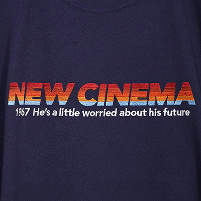 DAIRIKU [ "NEW CINEMA" Tee ] Purple