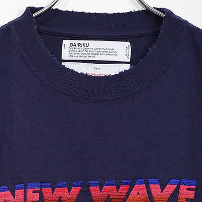 DAIRIKU [ "NEW WAVE" Tee ] Purple