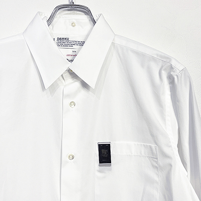 DAIRIKU [ "The cincinnati kid" L-S Dress Shirt ] White