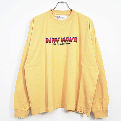 DAIRIKU [ "NEW WAVE" Tee ] Mustard Yellow