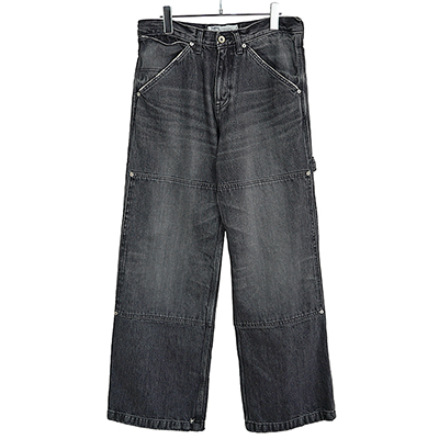 DAIRIKU [ "Painter" Denim Pants ] Black