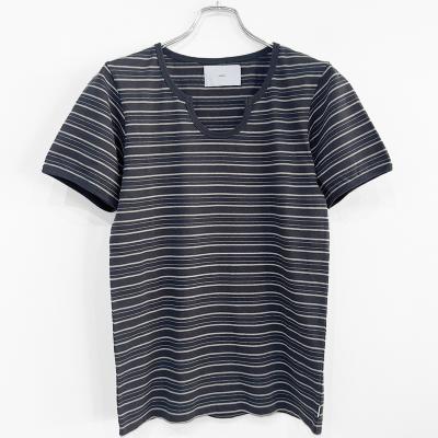 SUGARHILL [ STRIPE TIGHT TEE ] DARK NAVY