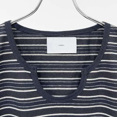 SUGARHILL [ STRIPE TIGHT TEE ] DARK NAVY