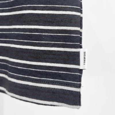 SUGARHILL [ STRIPE TIGHT TEE ] DARK NAVY