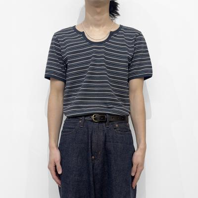 SUGARHILL [ STRIPE TIGHT TEE ] DARK NAVY