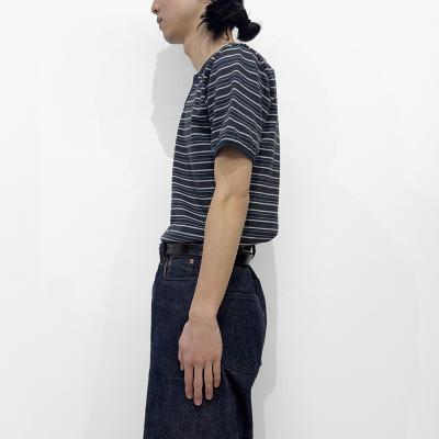 SUGARHILL [ STRIPE TIGHT TEE ] DARK NAVY