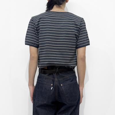 SUGARHILL [ STRIPE TIGHT TEE ] DARK NAVY