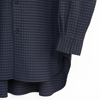 URU [ LONG SLEEVE SHIRTS ] D.NAVY