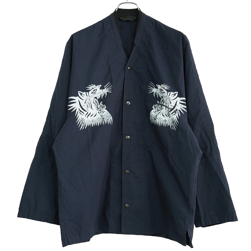 ESSAY [ SUKAJAN TIGER SHIRT (SH-4) ] NAVY | ロイド・エフダブリュー 