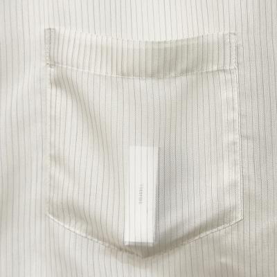SUGARHILL [ SHEER STRIPE SHIRTS LOOSE FIT ] WHITE STRIPE