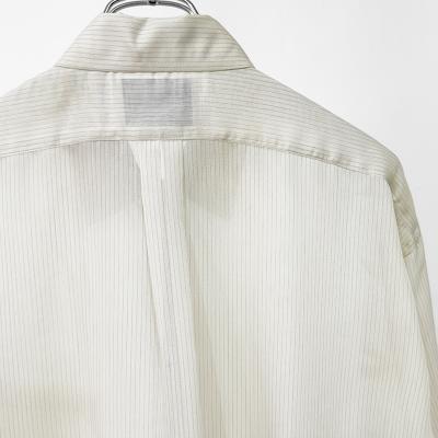 SUGARHILL [ SHEER STRIPE SHIRTS LOOSE FIT ] WHITE STRIPE
