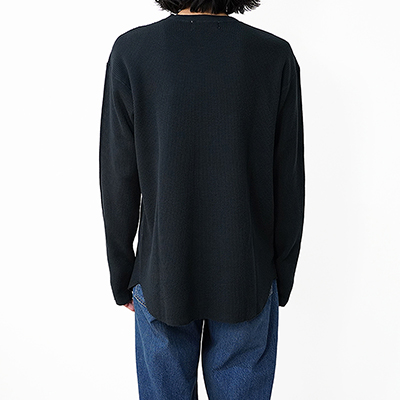 UNUSED [ US2344 (Overdyed chemical wash thermal) ] BLACK