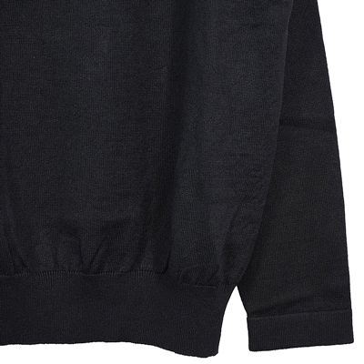 crepuscule [ Ramie Basque Knit ] BLACK