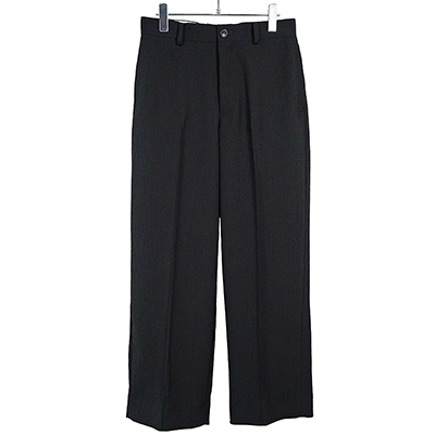 Sasquatchfabrix. [ YOURYU WIDE SILHOUETTE SLACKS ] BLACK