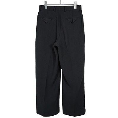 Sasquatchfabrix. [ YOURYU WIDE SILHOUETTE SLACKS ] BLACK