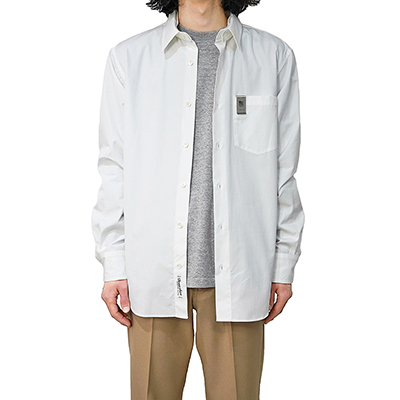 DAIRIKU [ "The cincinnati kid" L-S Dress Shirt ] White