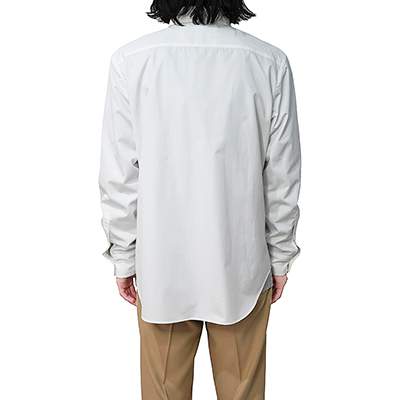 DAIRIKU [ "The cincinnati kid" L-S Dress Shirt ] White