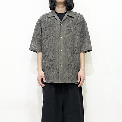 Sasquatchfabrix. [ “LOVE & PEACE” LACE OC H/S SHIRT ] OLIVE