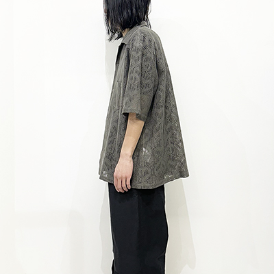 Sasquatchfabrix. [ “LOVE & PEACE” LACE OC H/S SHIRT ] OLIVE