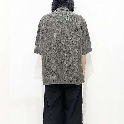 Sasquatchfabrix. [ “LOVE & PEACE” LACE OC H/S SHIRT ] OLIVE