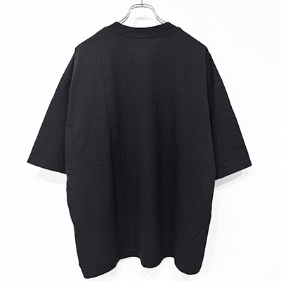 ESSAY [ PIGMENT DROPSHOULDER T-SHIRT (TS-5) ] BLACK